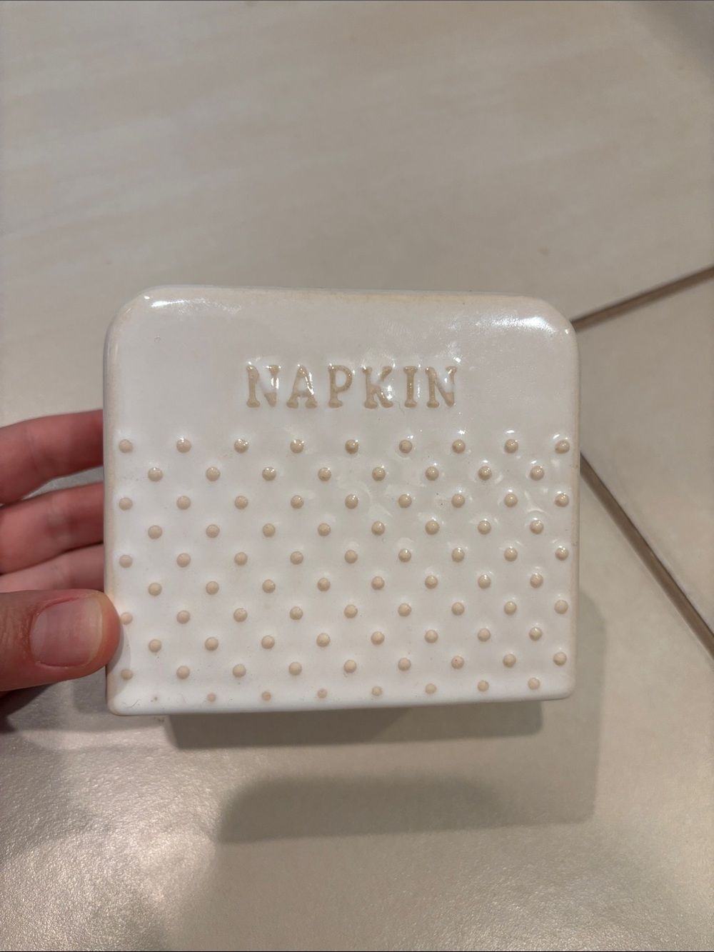 Better Homes and Gardens Ceramic Napkin Holder